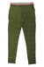 Ortovox womens long pant in olive green with elastic waistband and drawstring tie