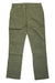 Black Diamond Men's Anchor Pant in olive green stretch cotton, featuring front pockets, belt loops, and a small black logo on the left thigh, shown laid flat on a white background.