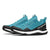 The North Face Women's Activist FUTURELIGHT Shoe is a teal and black sneaker with white soles and side branding, offering FUTURELIGHT technology—perfect for hiking, outdoor adventures, or mountaineering.