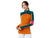 Smartwool Womens Classic Thermal Merino Colorblock 1/4 Zip Base Layer Top