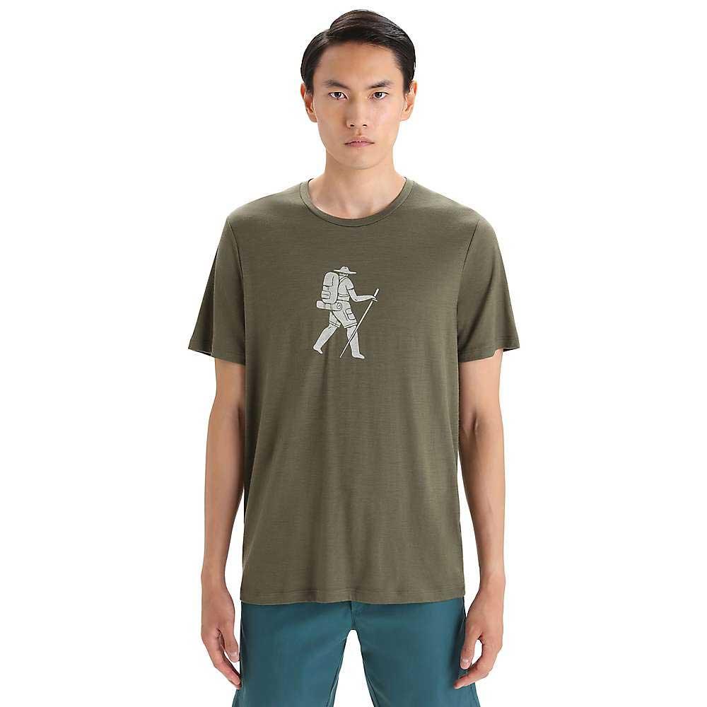 Icebreaker Men's Tech Lite II SS Tee - Trail Hiker Icebreaker