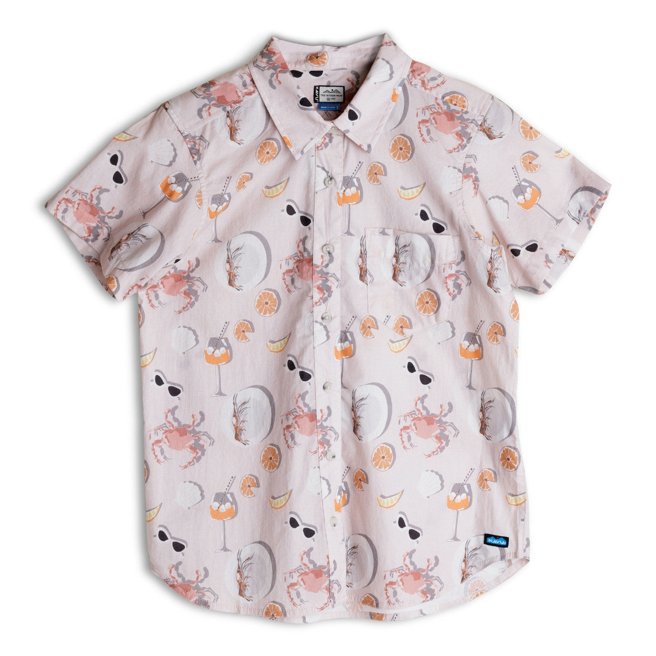 Kavu Girl Party Short Sleeve Top