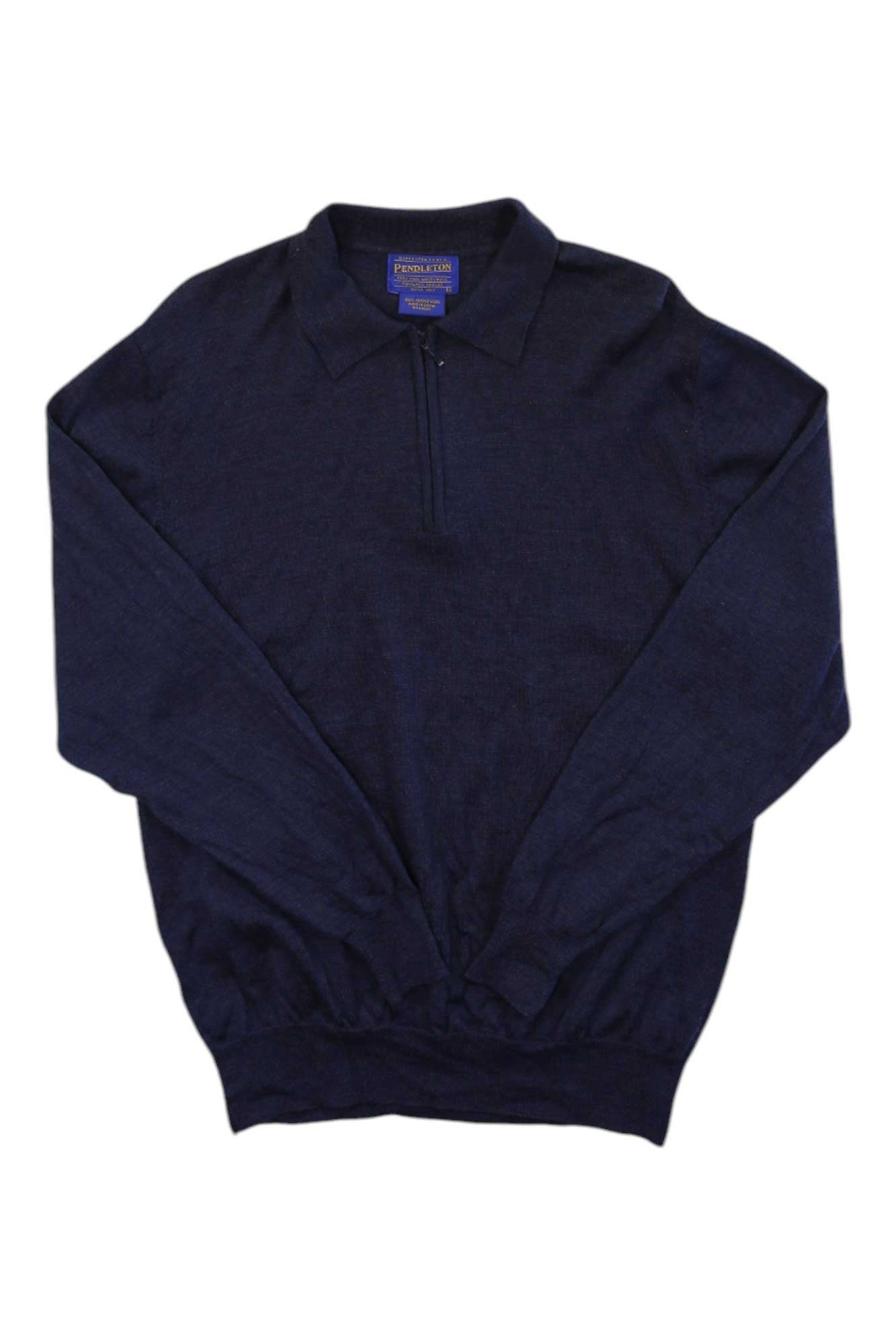 Pendleton Mens Shetland 1/4 Zip Sweater Pendleton