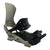 The YES IPO Snowboard Bindings in beige and black feature adjustable straps and a highback, shown on a white background—perfect for riders wanting responsive bindings.