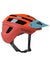 Smith Forefront 2 MIPS helmet in matte orange with blue side accents and chin strap
