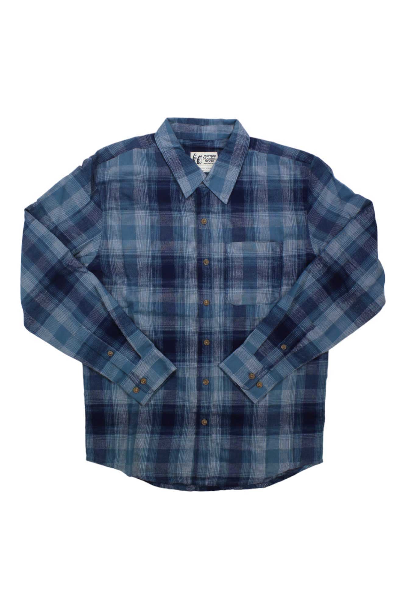 Marmot Mens Fairfax Novelty Lightweight Flannel LS Shirt Marmot