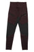 Kari Traa women's hiking tights, dark brown with black panel blocks