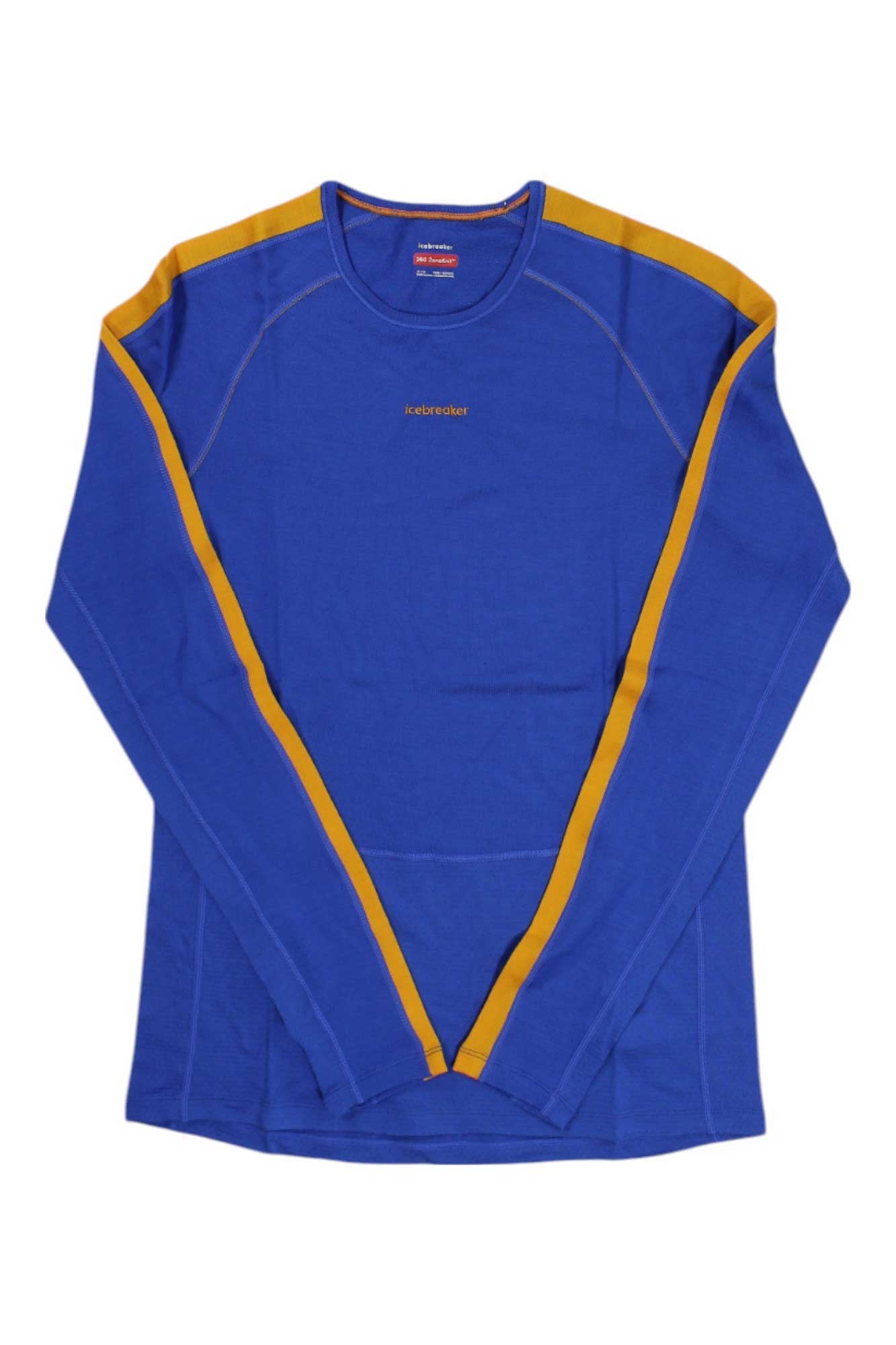 Icebreaker Mens Men 260 Zoneknit LS Crewe Icebreaker