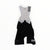 Rapha Mens Pro Team Bib Shorts II - Regular, featuring race-grade chamois, RAPHA branding on one leg, and a striped shoulder strap detail, laid flat on a white background.