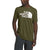 Men's burnt-olive green crew neck short sleeve tee with The North Face half dome logo print
