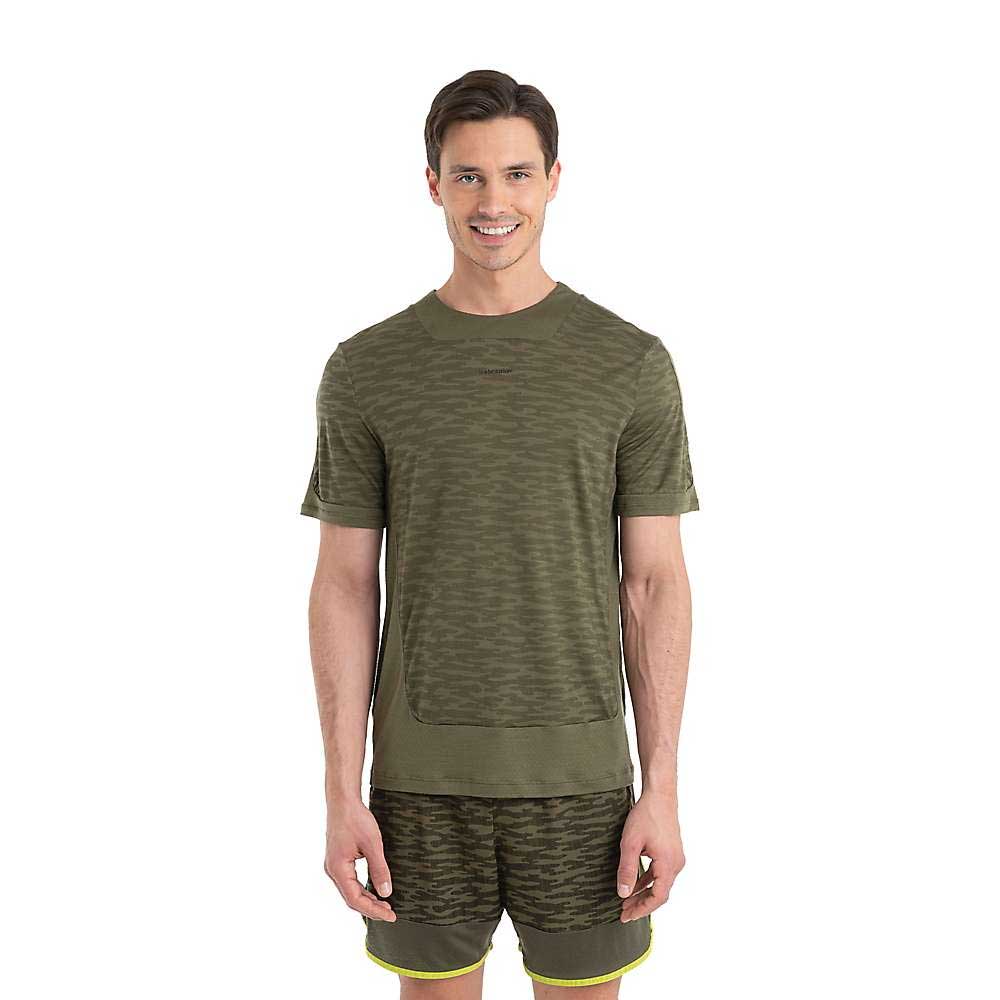 Icebreaker Mens Merino 125 Zoneknit IB Topo SS Tee Icebreaker