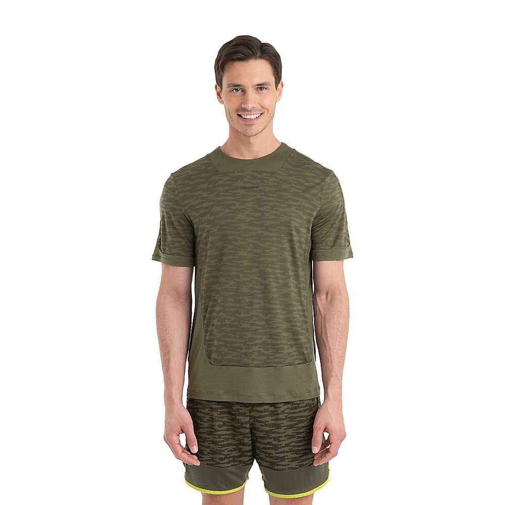 Icebreaker Mens Merino 125 Zoneknit IB Topo SS Tee Icebreaker
