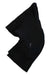 A pair of black Rapha Mens Core Shorts laid flat on a white background, slightly folded, with a small logo visible on one leg—cycling bib shorts designed for comfort and performance.