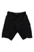 The Endura Mens Hummvee Short II, black nylon cargo shorts for men with multiple zippered pockets, button and zipper front, and an integrated waist belt—ideal for mountain biking. Shown on a plain white background.