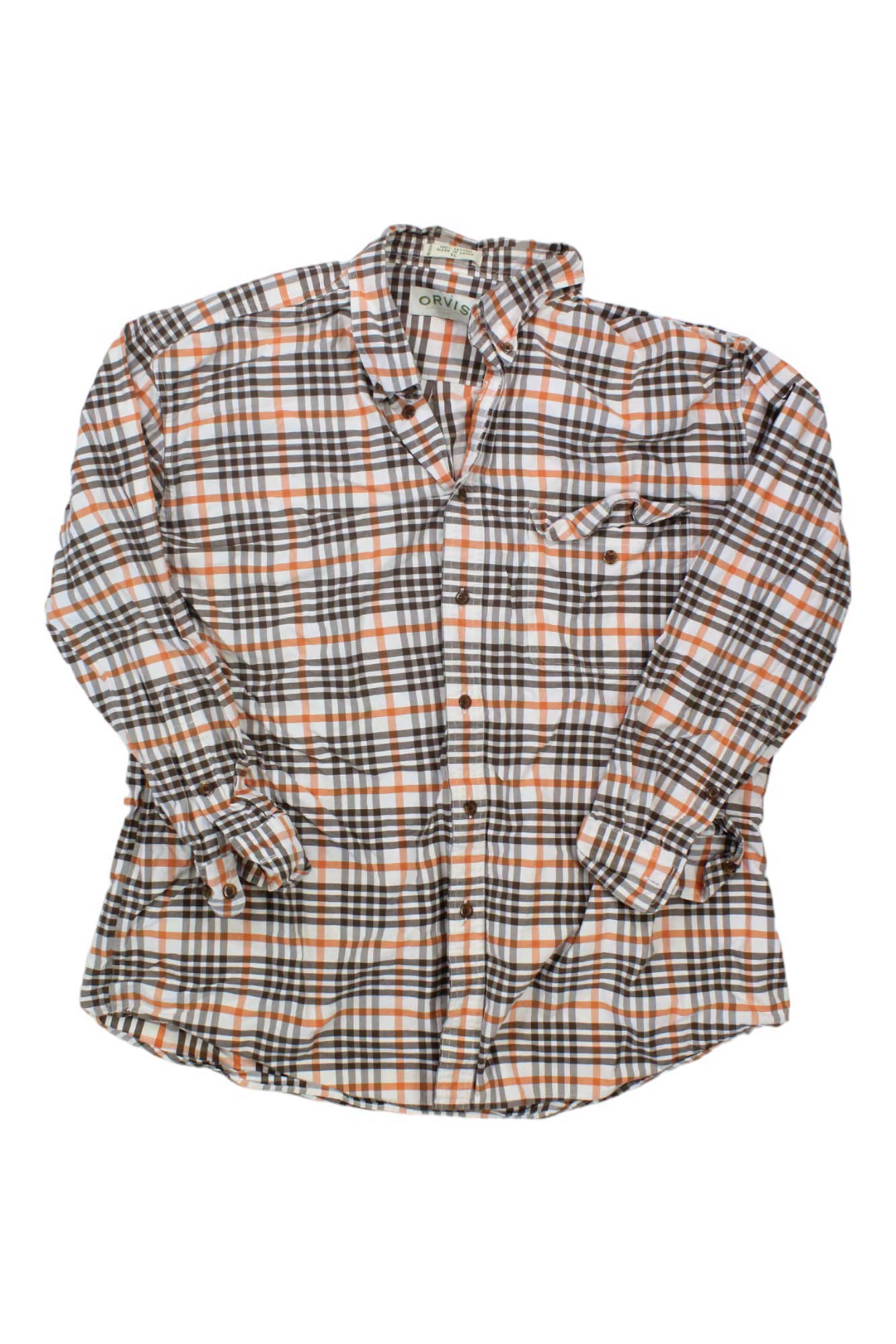 Mens Orvis Long Sleeve Button Up Top Orvis