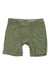 The BN3TH Mens Classic Solid Boxer Brief in olive green features a wide elastic waistband with bold branding, soft breathable modal fabric, and innovative MyPakage Technology for enhanced comfort.