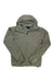 Light olive green Marmot Men's Alt HB Hoody hiking jacket, made from recycled nylon with a front zipper, long sleeves, and subtle chest branding, shown laid flat on a white background.
