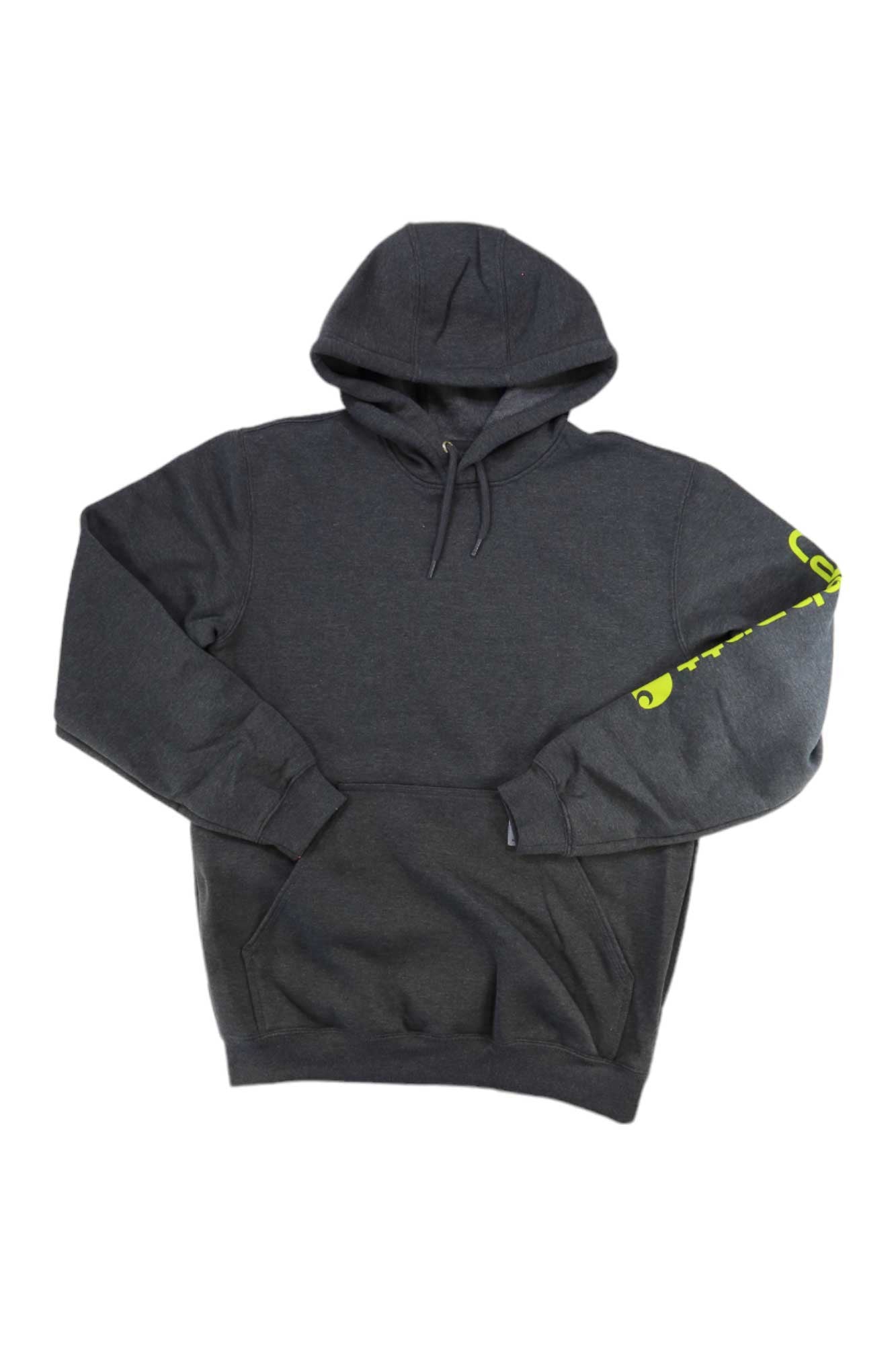 Carhartt Mens Midweight Signature Sleeve Logo Hooded Sweatshirt Carhartt