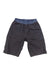 Men's hiking shorts in dark slate gray with side pockets and small logo patch