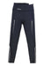 Women's Craft ADV Essence run tights, dark with side reflective zipper panels