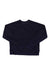 Women's crew neck pullover sweater, arctic navy, diamond stitch yoke detail