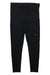 Saucony Men's Fortify Tight, black athletic leggings made from recycled polyester, features a small light logo on the upper left thigh; shown flat on white—ideal for running and daily workouts.
