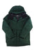Outdoor Research men's down parka, dark green, hooded full-zip with front pockets