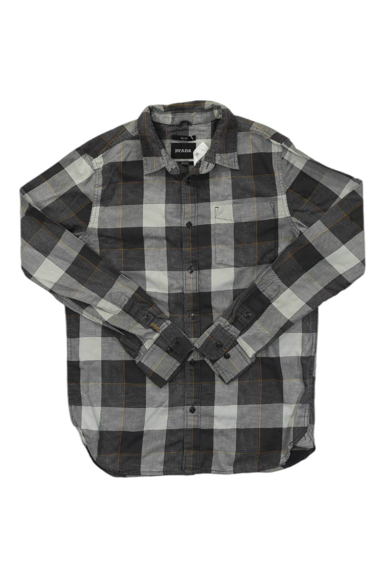 Prana Mens Los Feliz Flannel Shirt Prana