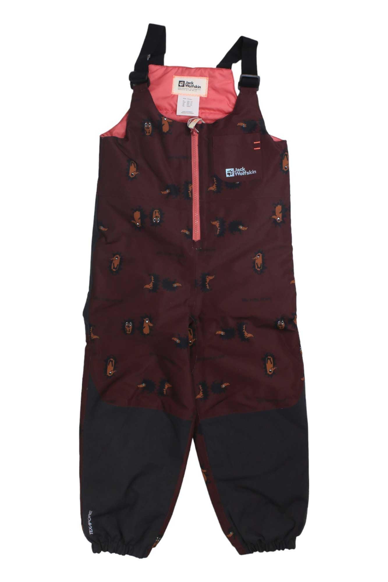 Jack Wolfskin Kids' Gleely 2L Ins Printed Bib Pant Jack Wolfskin