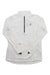 On Running women's climate shirt, undyed white, zip pullover, long sleeves
