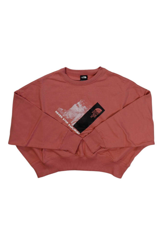 The North Face Womens Recycled Climb Graphic Crew The North Face