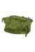 NEMO duffel bag in green with front panel zipper and shoulder straps, 30L