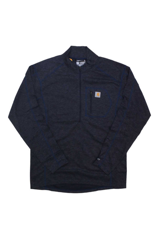 Carhartt Mens Base Force Midweight Poly-Wool Quarter-Zip Pocket Top Carhartt
