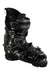 The Dalbello Panterra 100 GW Ms Men's Ski Boots are black alpine ski boots for men, featuring three buckles, a power strap, and 100 flex, displayed from the side on a white background.