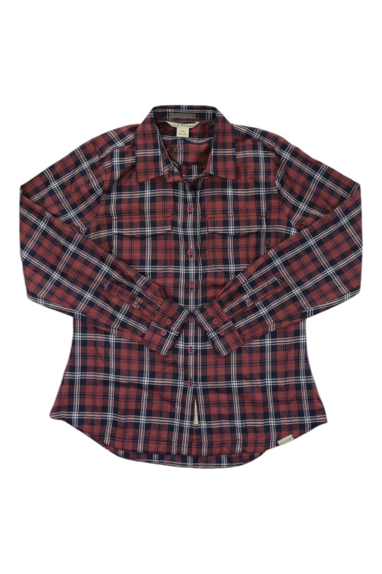 ExOfficio Womens Madison Midweight Flannel LS Shirt Exofficio