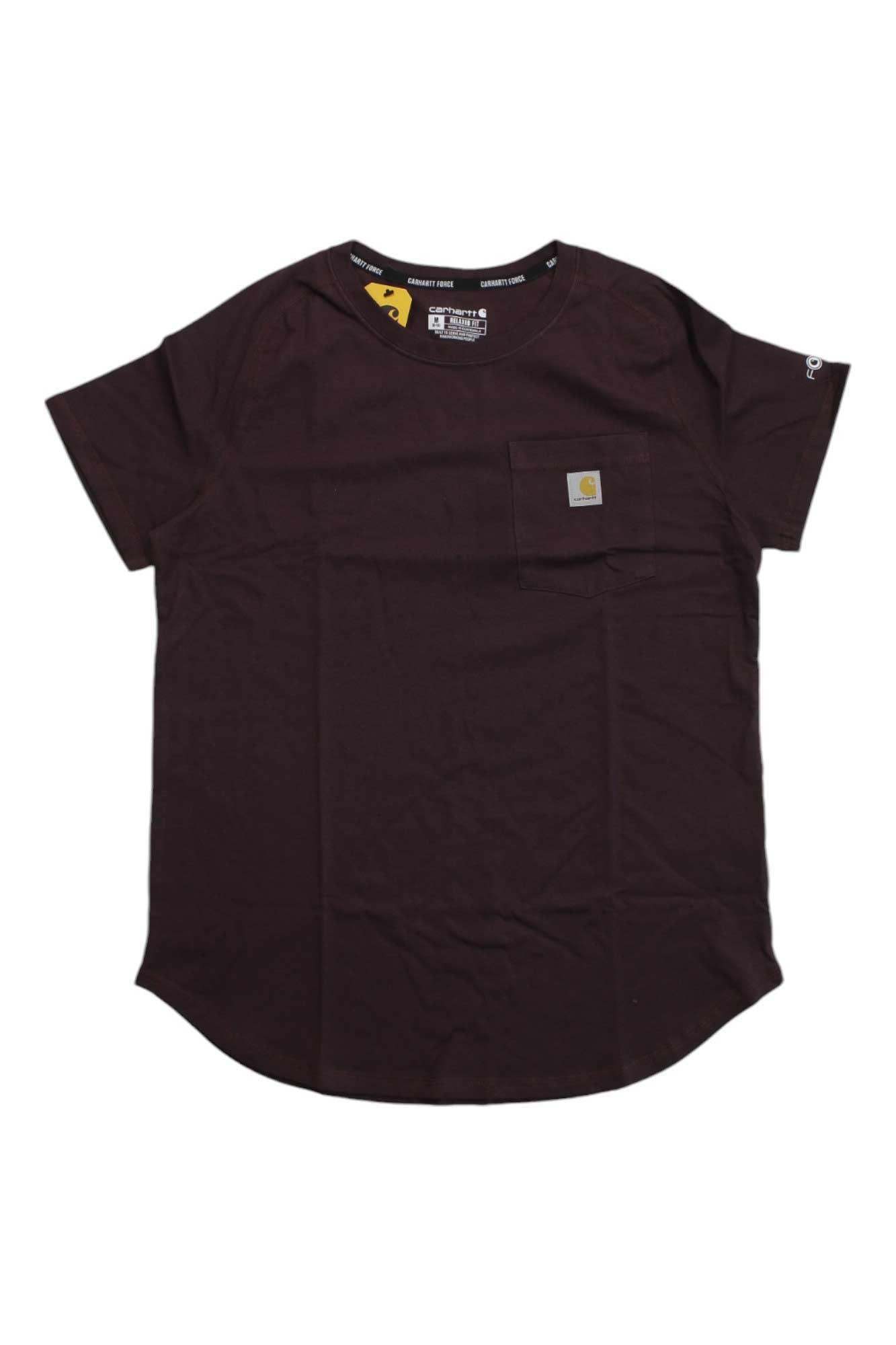 Carhartt Womens Force Relaxed Fit Midweight Pocket T-Shirt Carhartt