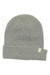 Sage waffle-knit beanie, cuffed style with woven side tag