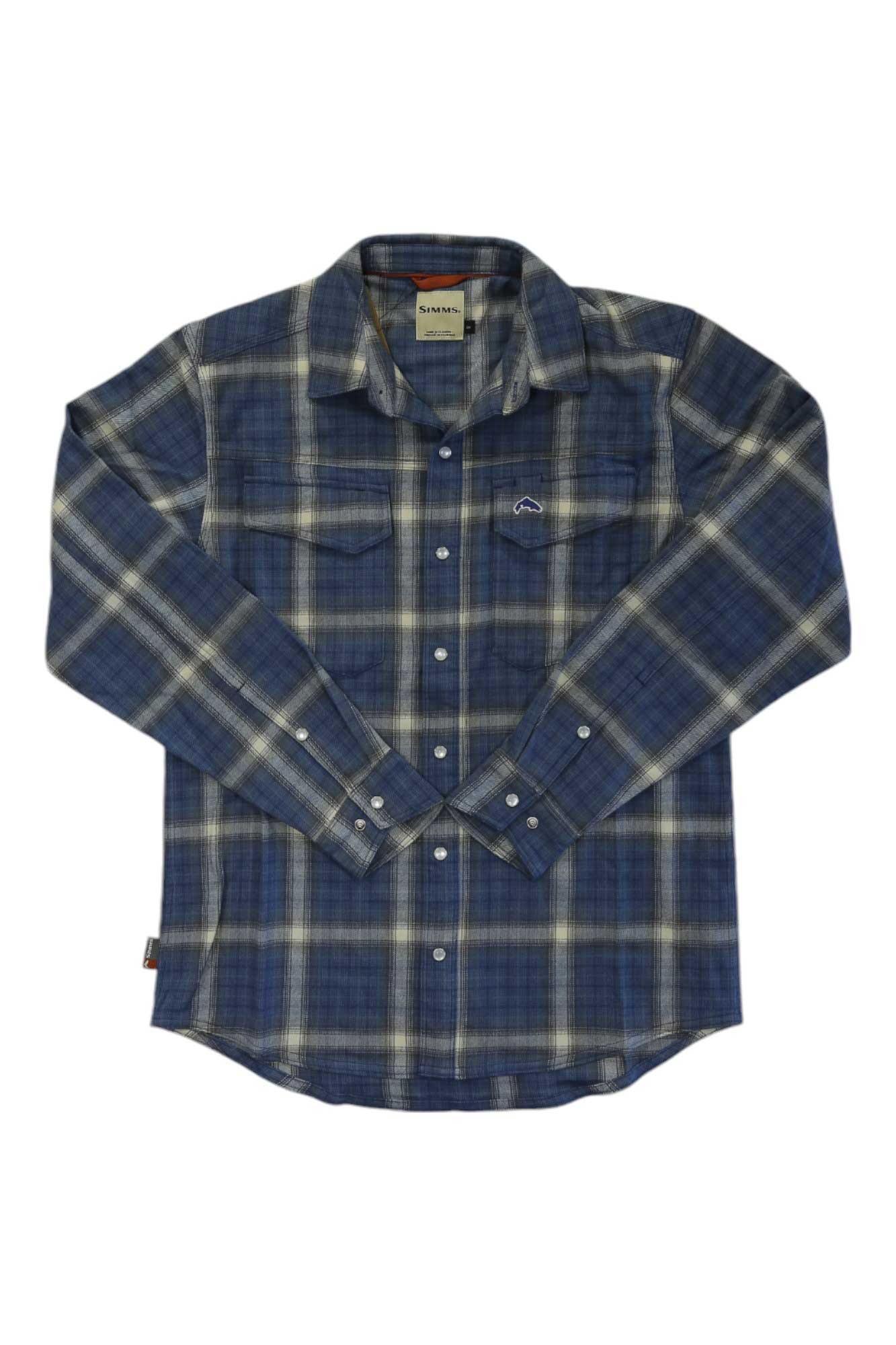 Simms Mens Gallatin Flannel LS Shirt Simms