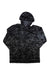 The Simms Mens Challenger Hoody is a black performance hoodie with a gray and black camo pattern, featuring a front pocket and hood drawstrings, shown on a white background.