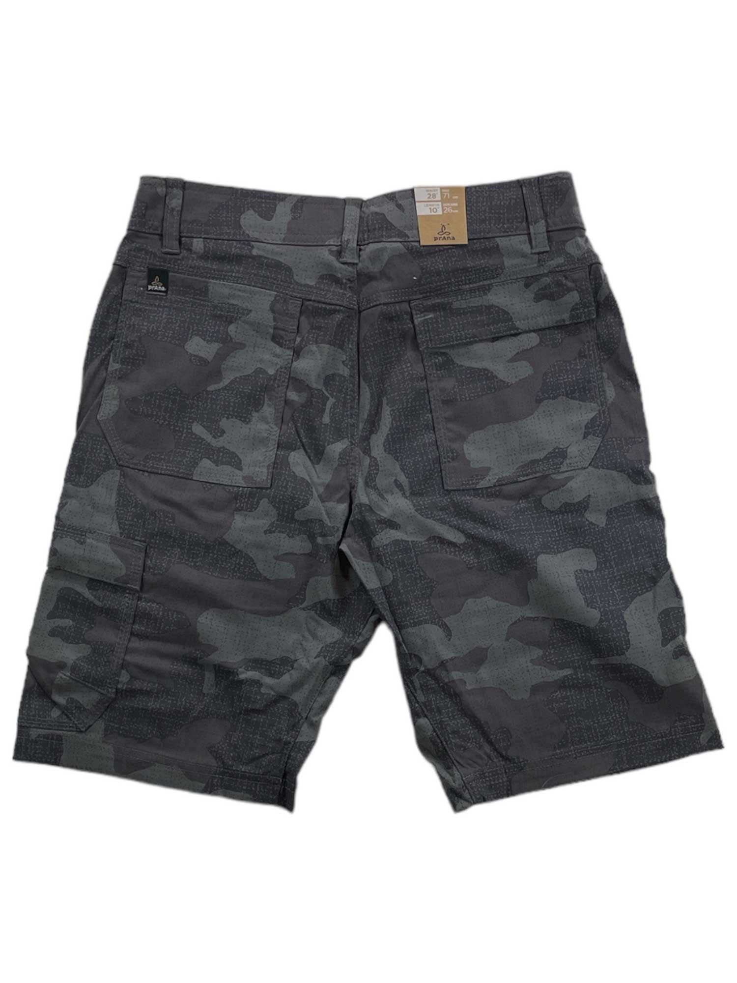 Prana Mens Stretch Zion Short - 10in