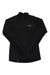 Black thermo turtleneck base layer with stand collar, half-zip, GORE logo