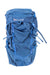 The Montane Trailblazer 30L Backpack in blue features multiple zippered compartments and an adjustable harness, displayed against a white background.