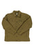 Men's outdoor jacket, olive green, button front, flap chest pockets, long sleeves