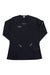 The Mammut Womens Aenergy FL LS Top is a lightweight black long sleeve shirt made from recycled polyester, featuring moisture-wicking comfort, a crew neck, subtle reflective sleeve details, and "MAMMUT" on the front left chest.