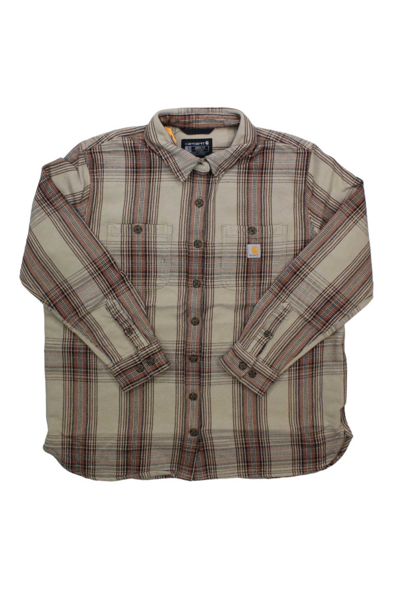 Carhartt Womens Loose Fit Heavyweight Twill Overshirt Carhartt
