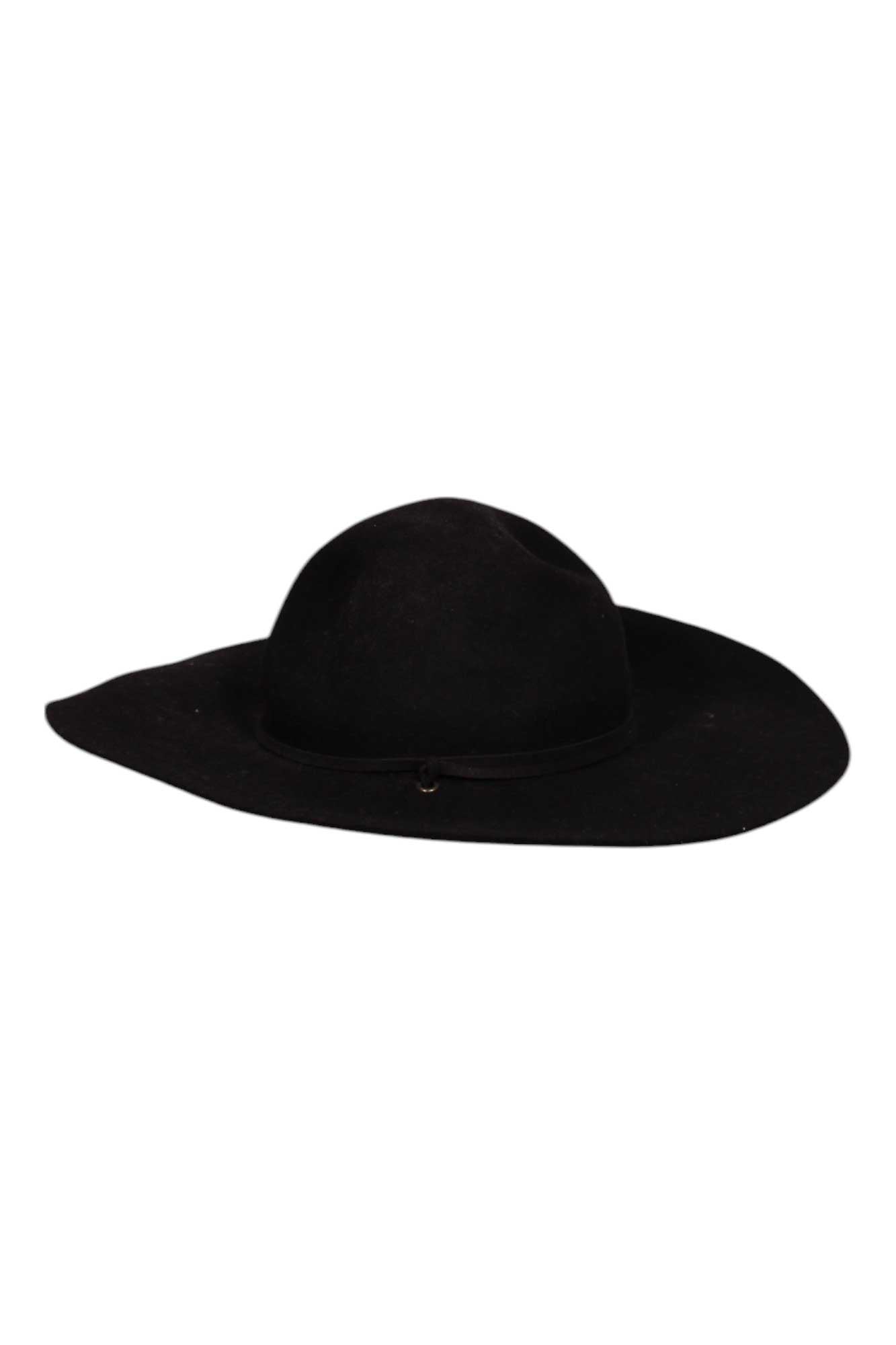 The Sunday Afternoons Women's Vivian Hat is a wide-brimmed, floppy black sun hat made from soft fabric with UPF 50+ protection, shown against a plain white background.