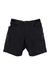 Zoic Ether 9-inch shorts in dark black, side pockets with button tabs
