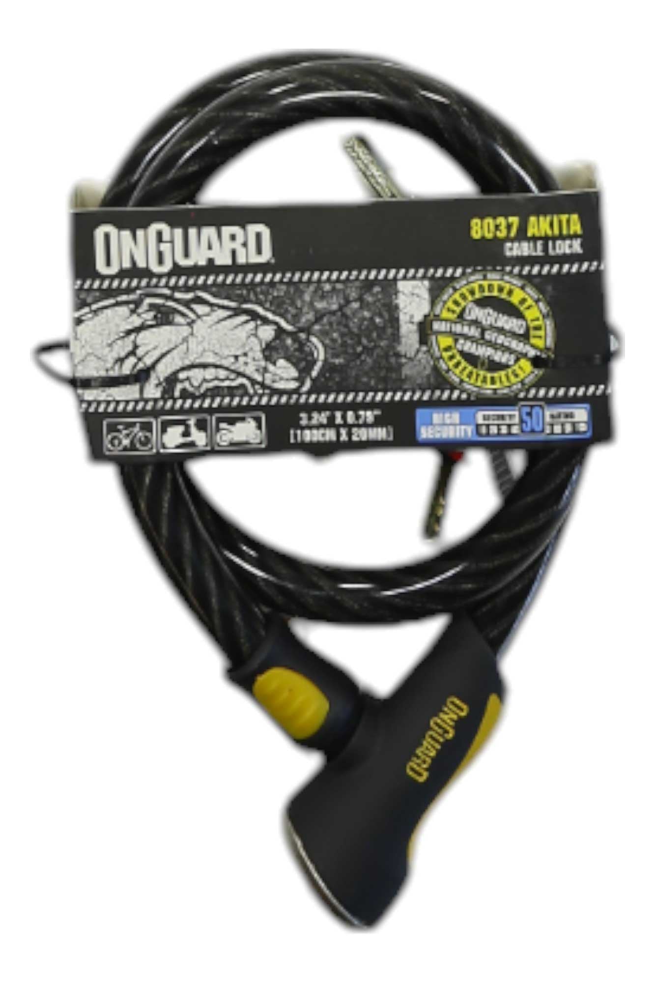 OnGuard Akita Key Cable Lock Onguard