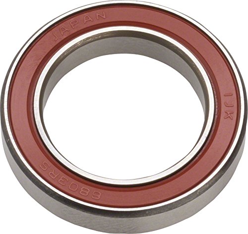 A close-up of a DT Swiss 6803 Bearing, commonly used in bike wheels to ensure smooth rotation and reduce friction in mechanical applications.