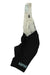 Rapha Mens Pro Team Bib Shorts II - Regular in black with white mesh shoulder straps and light blue RAPHA text on the left leg, featuring a race-grade chamois. Bib shorts are displayed flat on a white background.